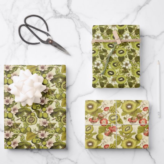 Kiwi Berry Inpakpapier Vel (Voorkant)
