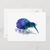 Kiwi Bird Briefkaart (Voorkant / Achterkant)