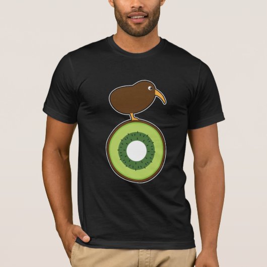 Kiwi Bird Funny Kiwi Fruit Gift T-shirt (Voorkant)