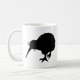 Kiwi Bird Silhouette Koffiemok