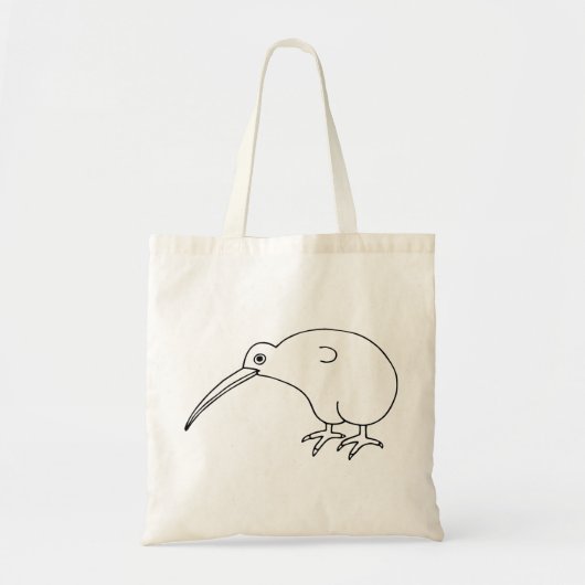 Kiwi Bird Tote Bag (Voorkant)