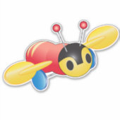 Kiwi Buzzy Bee Sticker (Voorkant)