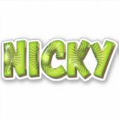 Kiwi Design Autocollants (Devant)