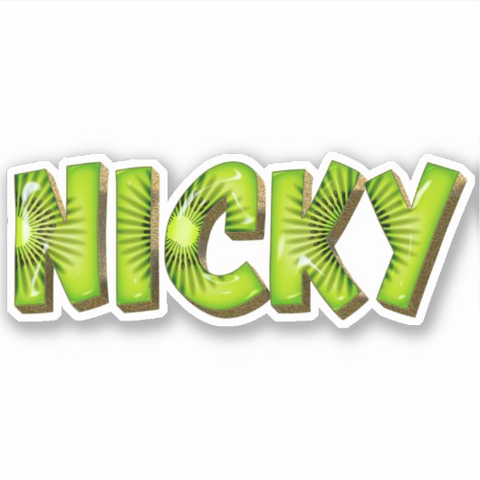 Kiwi Design Autocollants (Devant)