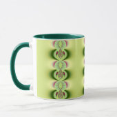 Kiwi Fine Fractal Art Mok (Links)