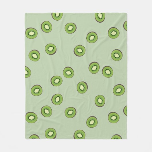 Kiwi Fleece Deken (Voorkant)