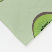 Kiwi Fleece Deken (Hoek)