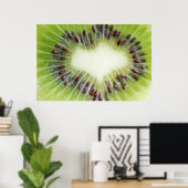 Kiwi Fruit Inside Poster (Bureau à domicile)