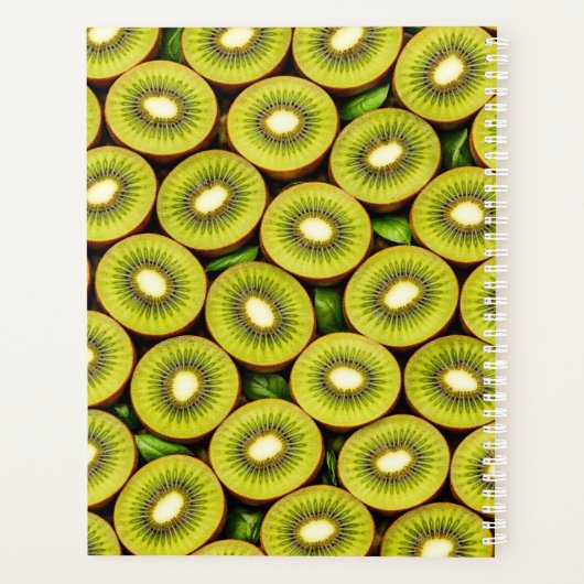 Kiwi Fruit Planner Cover  (Dos)