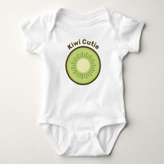 Kiwi Fruit Slice Romper (Voorkant)