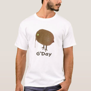 Kiwi Fruit Vogel T-Shirt