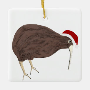 Kiwi Holiday Ornament