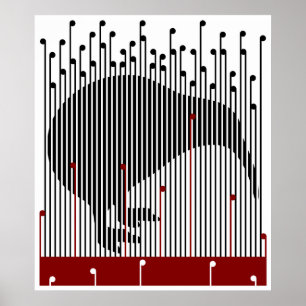 Kiwi in de Raupo, BULLRUSH Poster