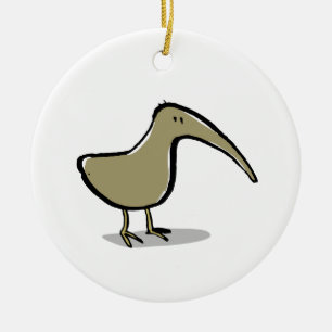 kiwi keramisch ornament