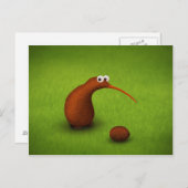 Kiwi Kiwi Briefkaart (Voorkant / Achterkant)