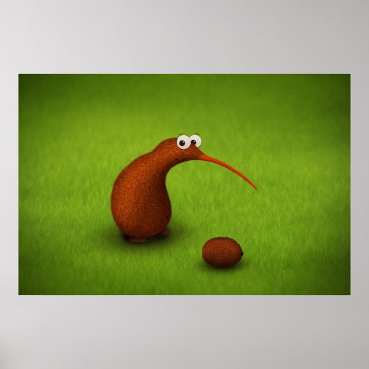 Kiwi Kiwi Poster (Voorkant)