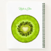 Kiwi Made in Eden carnet en spirale (Dos)
