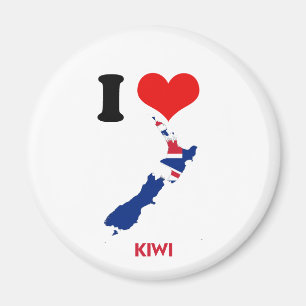 KIWI MAP MAGNEET