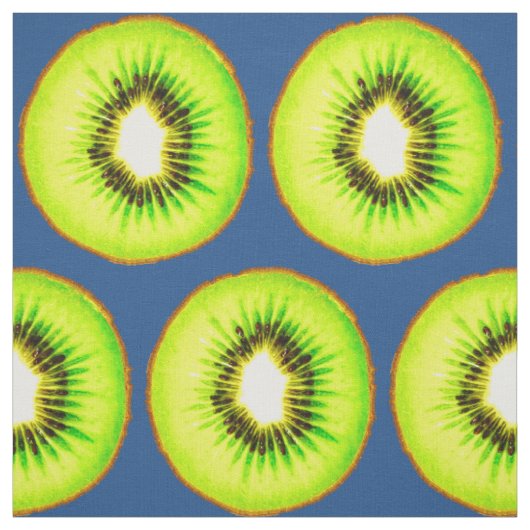 Kiwi met patronen stof (Swatch)