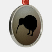 Kiwi Metalen Ornament (Rechts)