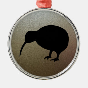 Kiwi Metalen Ornament