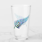 KIWI NEW ZEALAND FERN PAUA GLAS (Achterkant)
