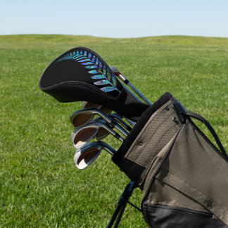 KIWI NEW ZEALAND FERN PAUA GOLFHEADCOVER
