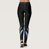 KIWI NEW ZEALAND FERN PAUA LEGGINGS (Achterkant)