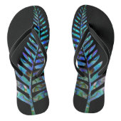KIWI NEW ZEALAND FERN PAUA TEENSLIPPERS (Voetbed)