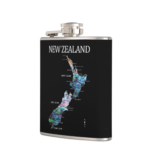 KIWI NEW ZEALAND KIWI MAP PAUA HEUPFLES (Links)
