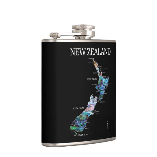 KIWI NEW ZEALAND KIWI MAP PAUA HEUPFLES (Rechts)