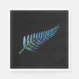 KIWI NEW ZEALAND PAUA FERN NAPKIN SERVET