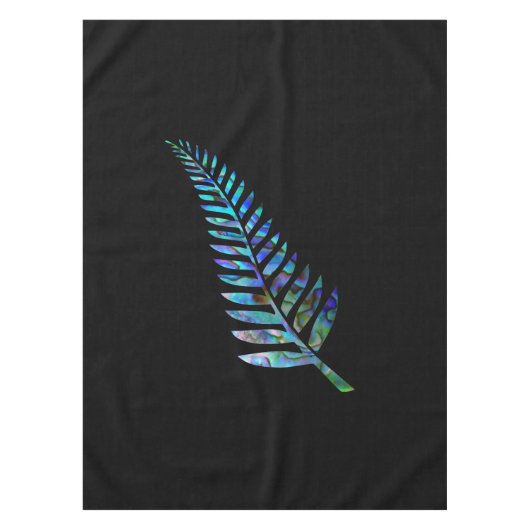 KIWI NEW ZEALAND PAUA FERN TAFELKLEED (Voorkant)