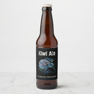  KIWI NIEUW-ZEELAND BIER ETIKET