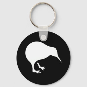 Kiwi Nieuw-Zeelands embleem Sleutelhanger