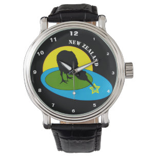 Kiwi - Nieuw-Zeelandse Mode voor vogels en vogels Horloge