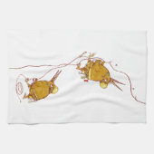 KIWI NZ VOGELS ROTSKLIMMEN THEEDOEK (Horizontaal)