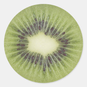 kiwi plak foto ronde sticker