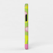 Kiwi Pop Art Fruit Chartreuse Pink op maat Case-Mate iPhone Case (Achterkant/rechts)