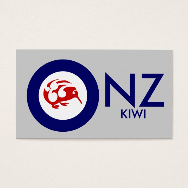 Kiwi Roundel Visitekaartje (Voorkant)