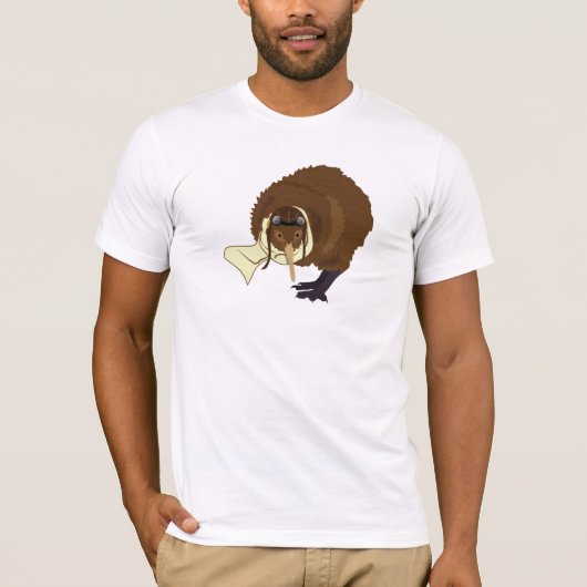 kiwi simile book t-shirt (Voorkant)