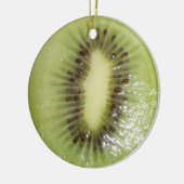 Kiwi Slice Keramisch Ornament (Links)