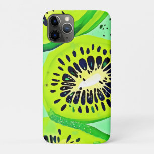 Kiwi Slices: Levendig en fris iPhone 11 Pro Hoesje