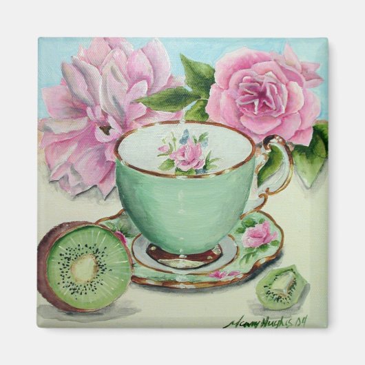 Kiwi & Tea Magnet (Devant)