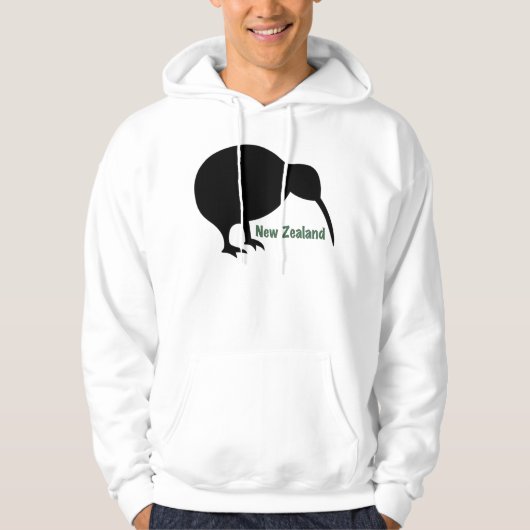 Kiwi Vogel - Nieuw-Zeeland Hoodie (Voorkant)
