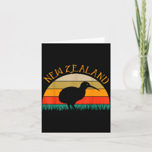 Kiwi vogel nz reizen Nieuw-Zeelander Nieuw-Zeeland Kaart