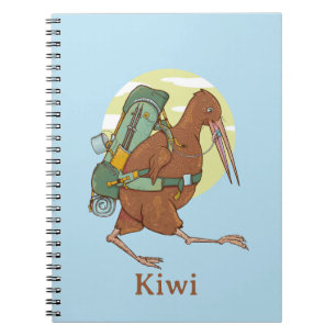 Kiwi wandelen tramping notitieboek