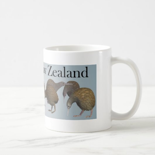 Kiwis de tasse de la Nouvelle Zélande (Droite)