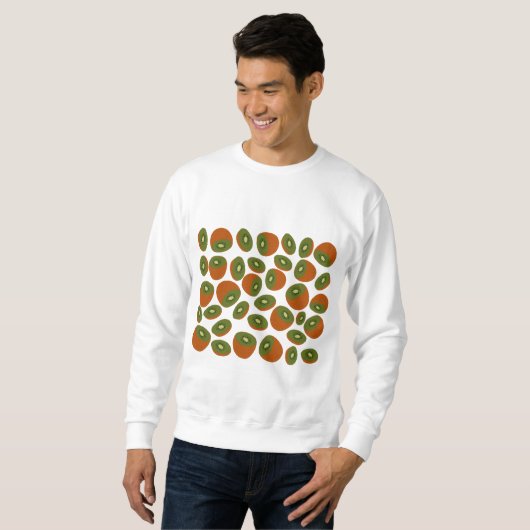 Kiwivruchten Pattern Trui (Voorkant volledig)