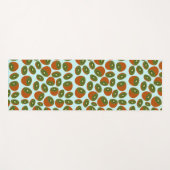 Kiwivruchten Pattern Yogamat (Voorkant (horizontaal))